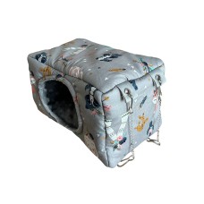 М'який будиночок для гризунів Лісові друзі 25*15*15 см.