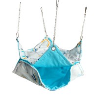 Гамак для грызунов двухэтажный Радуга 23*28 см.
